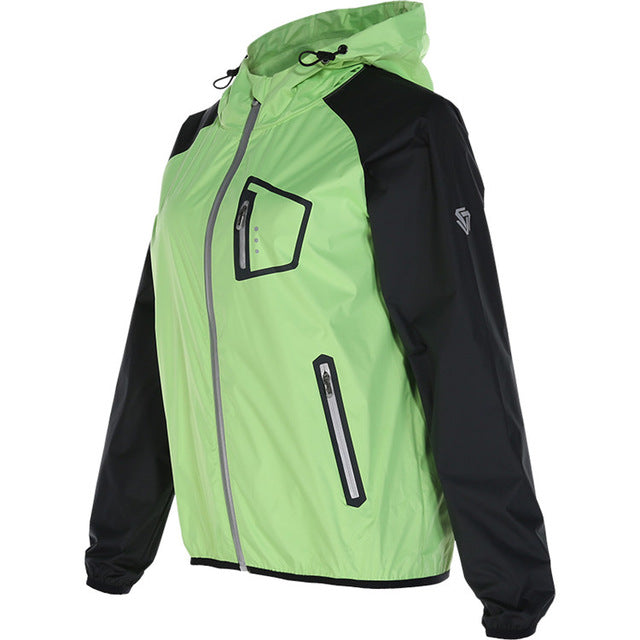 Vansydical Hot Sweat Running Jackets Zipper Fitness Gym Tops Women Hooded Outdoor Training Sweatshirts