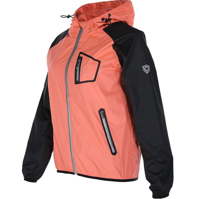 Vansydical Hot Sweat Running Jackets Zipper Fitness Gym Tops Women Hooded Outdoor Training Sweatshirts
